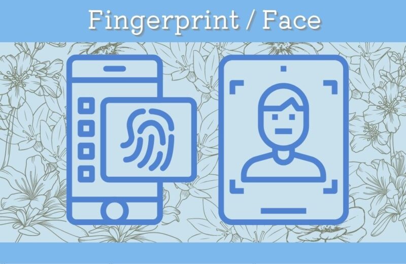 fingerprint face